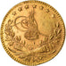 Moneta, Turchia, Muhammad VI, 25 Kurush, 1917, Qustantiniyah, BB, Oro, KM:819