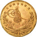 Coin, Turkey, Muhammad VI, 25 Kurush, 1917, Qustantiniyah, EF(40-45), Gold