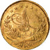 Coin, Turkey, Muhammad VI, 25 Kurush, 1917, Qustantiniyah, EF(40-45), Gold