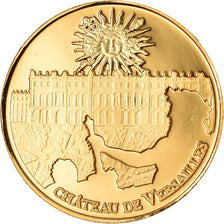 France, 5 Euro, Le Château de Versailles, 2011, BE, MS(65-70), Gold