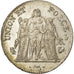 Coin, France, Union et Force, 5 Francs, AN 11, Bayonne, AU(55-58), Silver