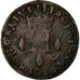 Moneda, Mónaco, Honore III, 8 Deniers, Dardenna, 1735, MBC, Cobre, KM:87.1