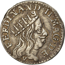Moneta, DEPARTAMENTY WŁOSKIE, LIVORNO, Luigino, 1660, Livorno, EF(40-45)