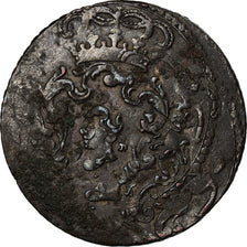Coin, ITALIAN STATES, CORSICA, General Pasquale Paoli, 4 Soldi, 1766, Fautée