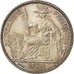 Coin, FRENCH INDO-CHINA, 50 Cents, 1936, Paris, MS(64), Silver, KM:4a.2