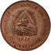 Coin, France, Banque du Peuple, Decime, 1848, ESSAI, AU(55-58), Copper