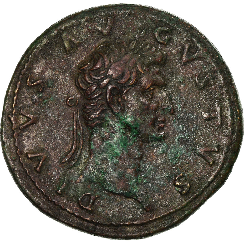 Monnaie, Divus Augustus, Sesterce, 98 AD, Rome, SUP, Bronze, RIC:136