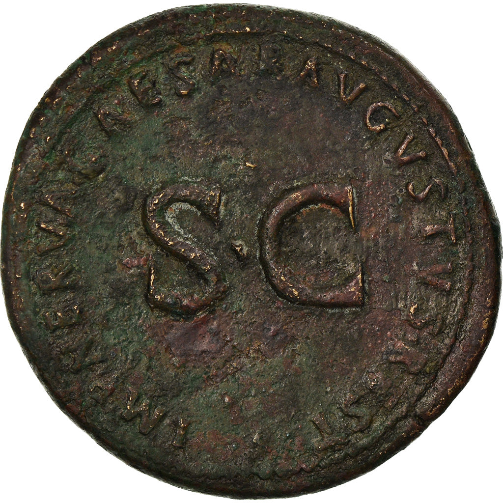 Monnaie, Divus Augustus, Sesterce, 98 AD, Rome, SUP, Bronze, RIC:136