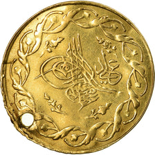 Coin, Turkey, Mahmud II, Cedid Mahmudiye, 1837, Qustantiniyah, EF(40-45), Gold