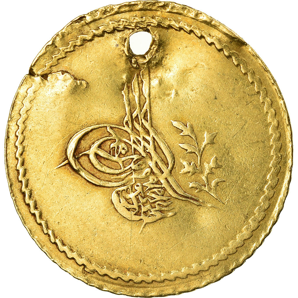 Coin, Turkey, Abdul Mejid, Memduhiye Altin, 1841, Qustantiniyah, VF(30-35)
