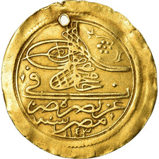 Coin, Turkey, Mahmud I, Zeri Mahbub, 1730, Islambul, EF(40-45), Gold, KM:221