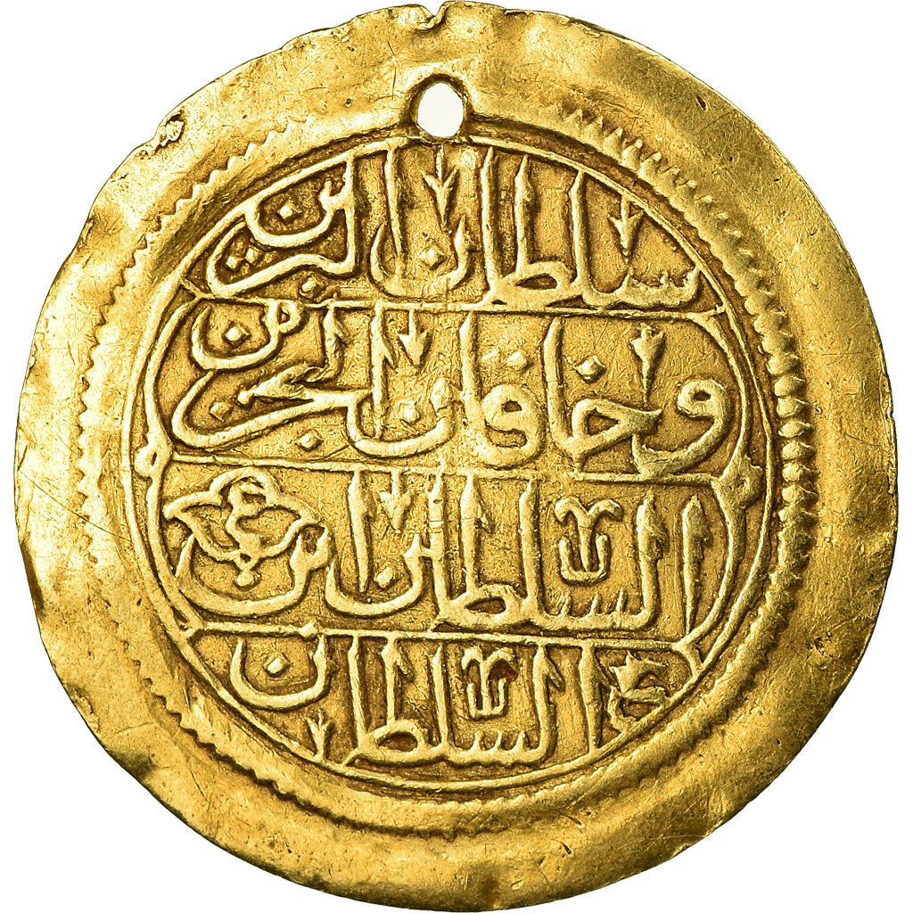 Coin, Turkey, Mahmud I, Zeri Mahbub, 1730, Islambul, EF(40-45), Gold, KM:221