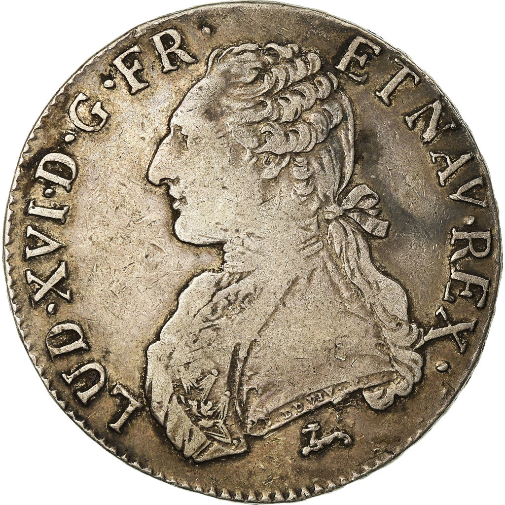 Coin, France, Louis XVI, Écu aux branches d'olivier, Ecu, 1785, Orléans