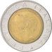 Monnaie, Italie, 500 Lire, 1993, Rome, TTB+, Bi-Metallic, KM:160