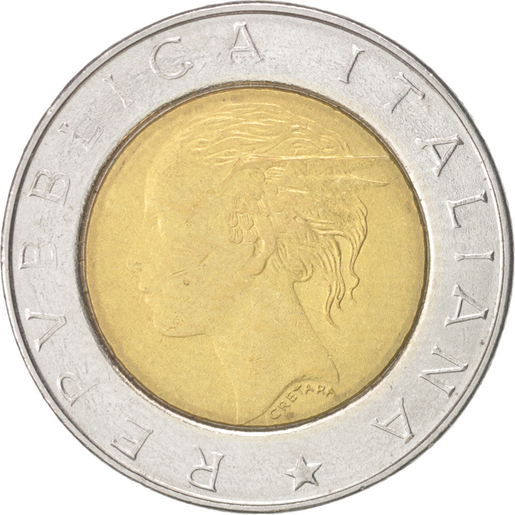 Monnaie, Italie, 500 Lire, 1996, Rome, TTB+, Bi-Metallic, KM:181