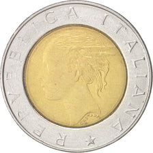 Monnaie, Italie, 500 Lire, 1996, Rome, TTB+, Bi-Metallic, KM:181