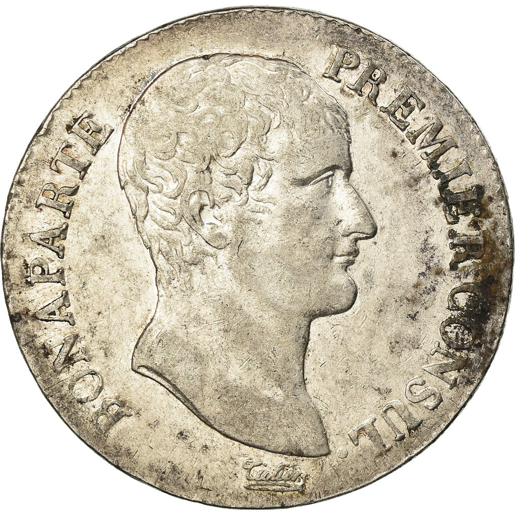 Coin, France, Napoleon I, 5 Francs, An XI, Marseille, EF(40-45), Silver