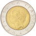Monnaie, Italie, 500 Lire, 1998, Rome, SUP, Bi-Metallic, KM:193