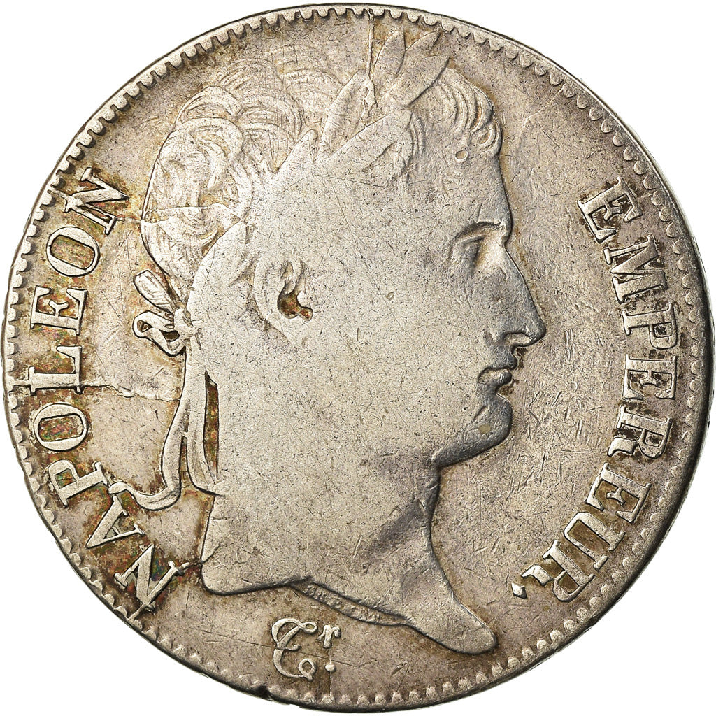 Coin, France, Napoléon I, 5 Francs, 1815, Limoges, VF(30-35), Silver, KM:704.4
