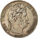 Coin, France, Louis-Philippe, 5 Francs, 1833, Nantes, VF(30-35), Silver