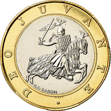 Coin, Monaco, Rainier III, 10 Francs, 1989, ESSAI, MS(63), Bi-Metallic, KM:163