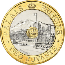 Coin, Monaco, Rainier III, 20 Francs, 1992, ESSAI, MS(63), Tri-Metallic, KM:165