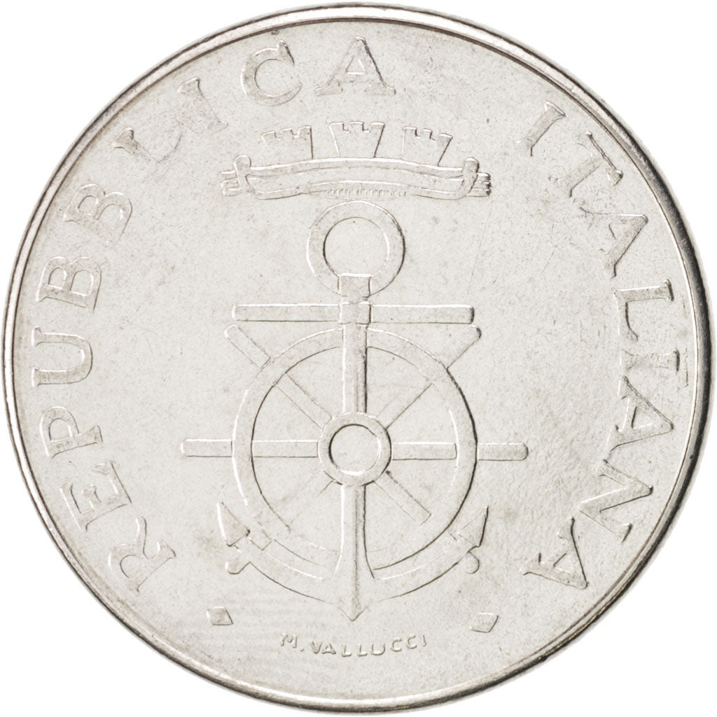 Coin, Italy, 100 Lire, 1981, Rome, MS(63), Stainless Steel, KM:108