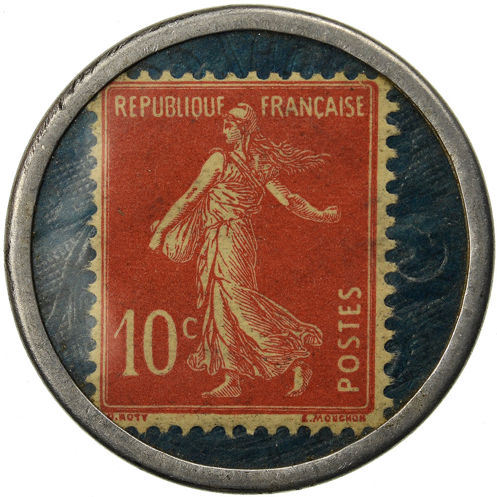 Moneta, Francja, Spidoléine - Huile pour autos, 10 Centimes, Undated