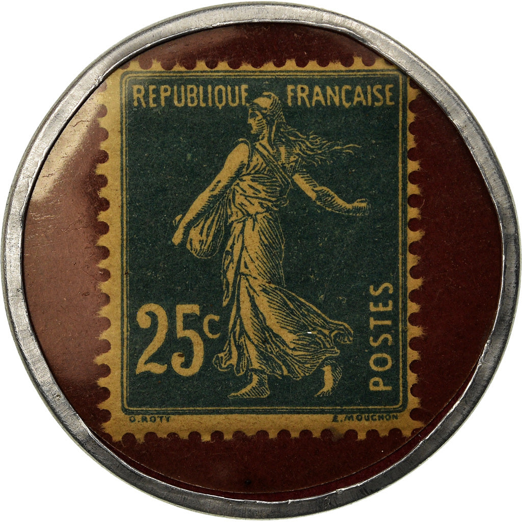 Coin, France, Savon Dentifrice de Botot, 25 Centimes, Timbre-Monnaie, AU(55-58)