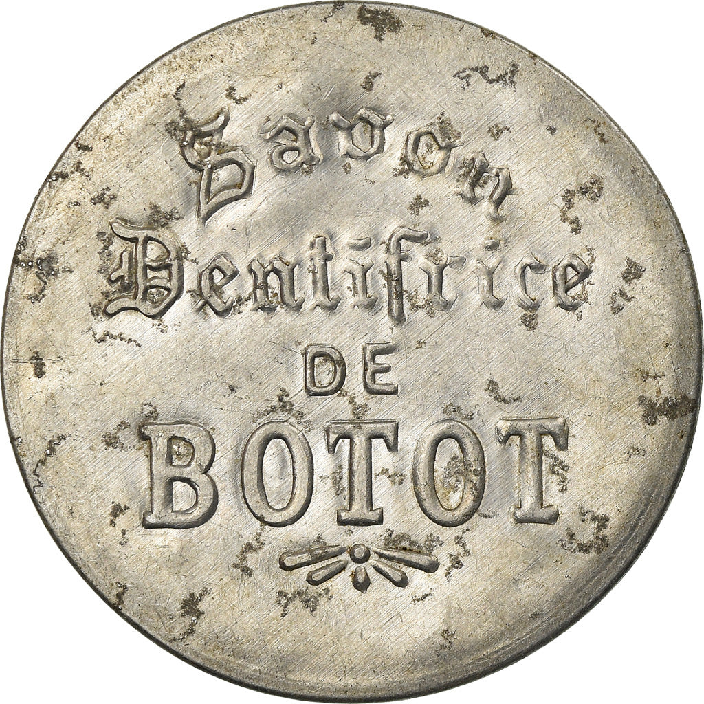 Moneta, Francja, Savon Dentifrice de Botot, 20 Centimes, Undated
