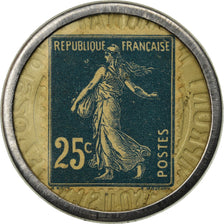 Coin, France, Société Marseillaise de Crédit, 25 Centimes, Timbre-Monnaie