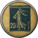 Moneta, Francja, Nouvelles Galeries, Ameublement, 25 Centimes, Undated