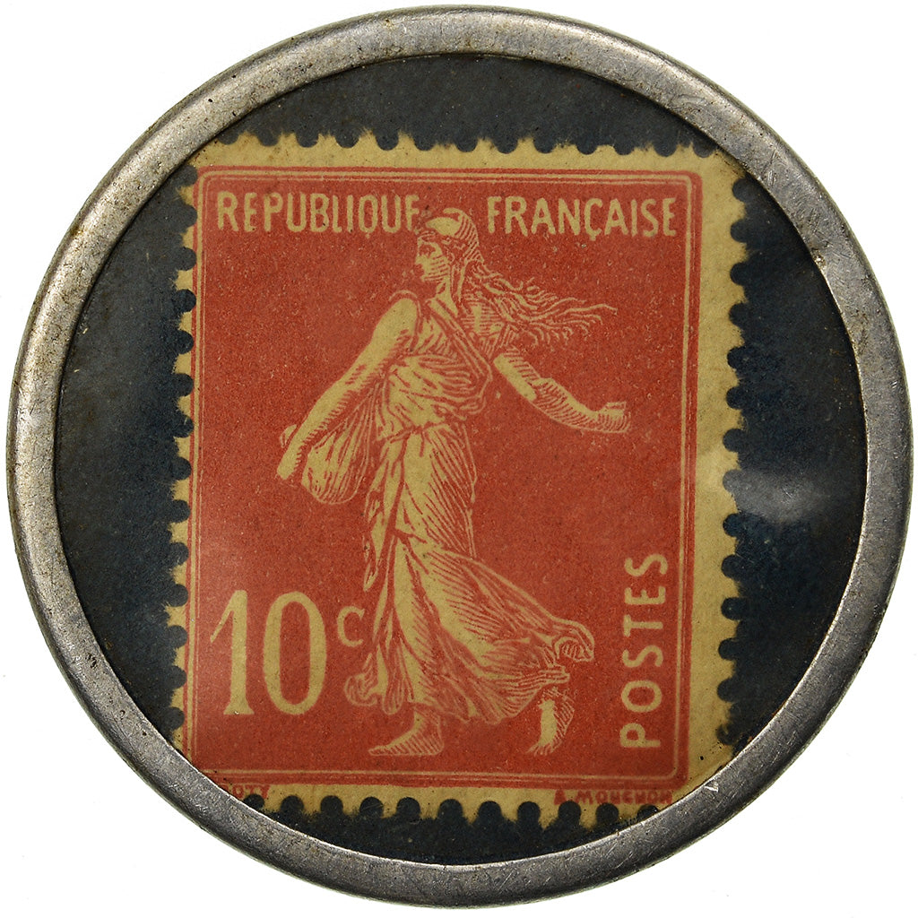 Münze, Frankreich, Chicorée Pasteur, 10 Centimes, Timbre-Monnaie, VZ