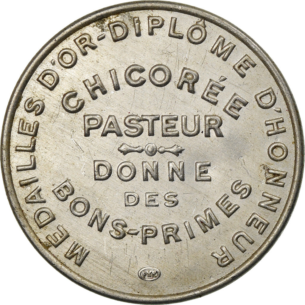 Münze, Frankreich, Chicorée Pasteur, 10 Centimes, Timbre-Monnaie, VZ