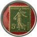 Coin, France, Grands Magasins Jones, Parfums, 5 Centimes, Timbre-Monnaie