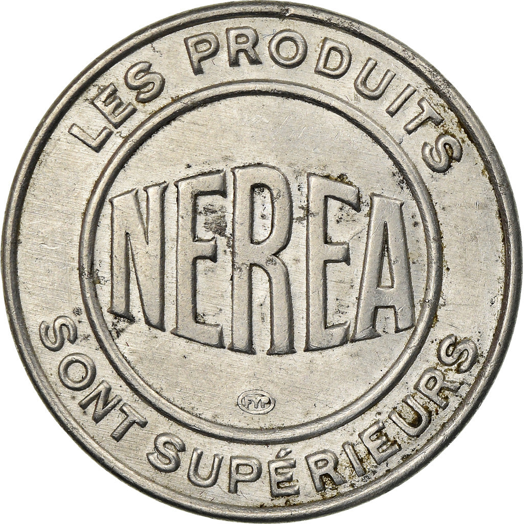 Moneta, Francja, Les Produits NEREA, 10 Centimes, Undated, Timbre-Monnaie