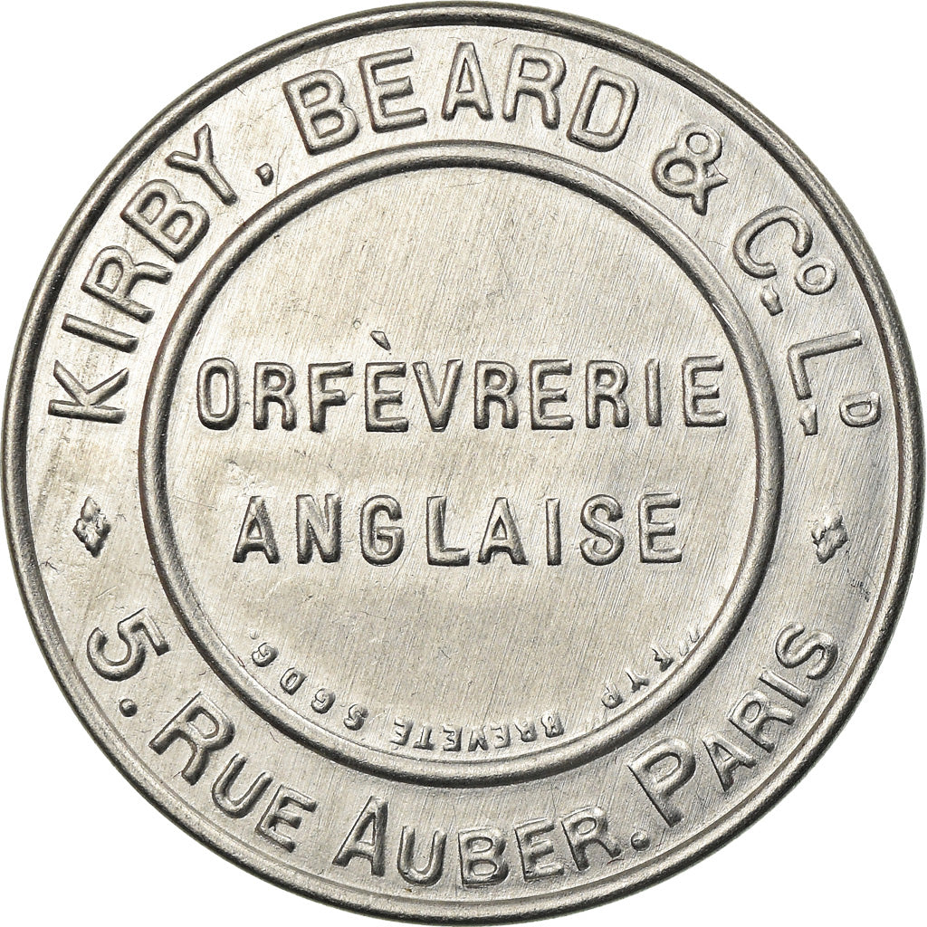 Münze, Frankreich, Kirby Beard, Orfèvrerie, Paris, 5 Centimes, Timbre-Monnaie
