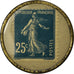 Münze, Frankreich, Chicorée V.Groux, Blendecques, 25 Centimes, Timbre-Monnaie