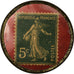 Coin, Monaco, Musée Océanographique, 5 Centimes, Timbre-Monnaie, AU(55-58)
