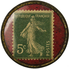 Monnaie, France, Rainbow, Tailor, Bordeaux, 5 Centimes, Timbre-Monnaie, SUP