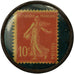 Moeda, França, Chocolat Labouesse, Morand, 10 Centimes, Timbre-Monnaie