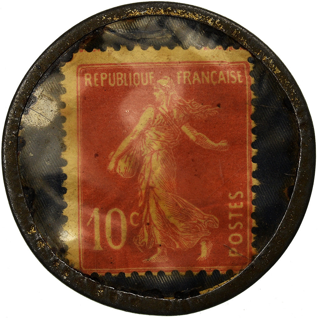 Munten, Frankrijk, Papeterie et Librairie Moraud, Lyon, 10 Centimes