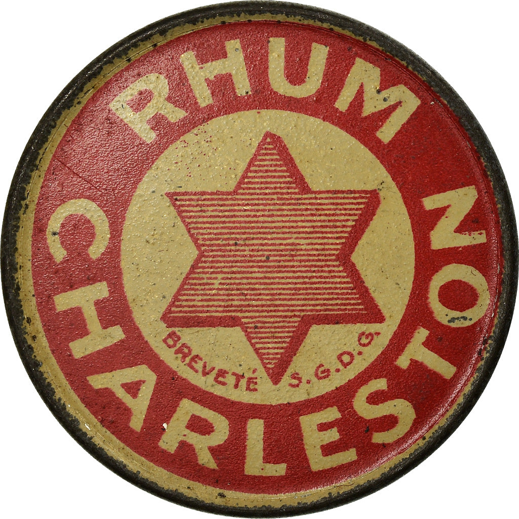 Moneta, Francja, Rhum Charleston, 10 Centimes, Undated, Timbre-Monnaie
