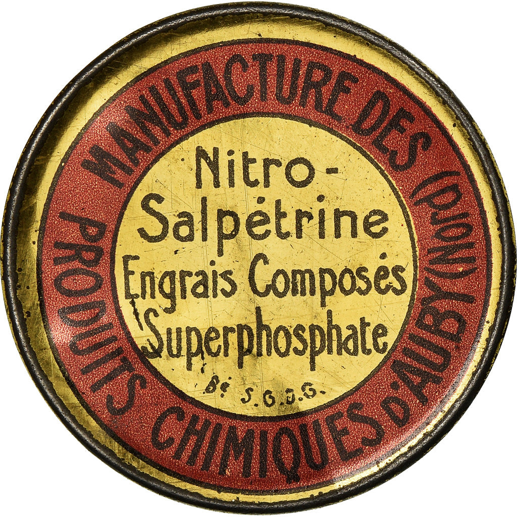 Münze, Frankreich, Produits chimiques d'Auby, 10 Centimes, Timbre-Monnaie, VZ