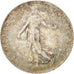Moneta, Francja, Semeuse, 50 Centimes, 1916, Paris, MS(60-62), Srebro, KM:854