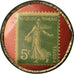 Coin, France, Bonduel, La Lorraine, Loos-lez-Lille, 5 Centimes, Timbre-Monnaie