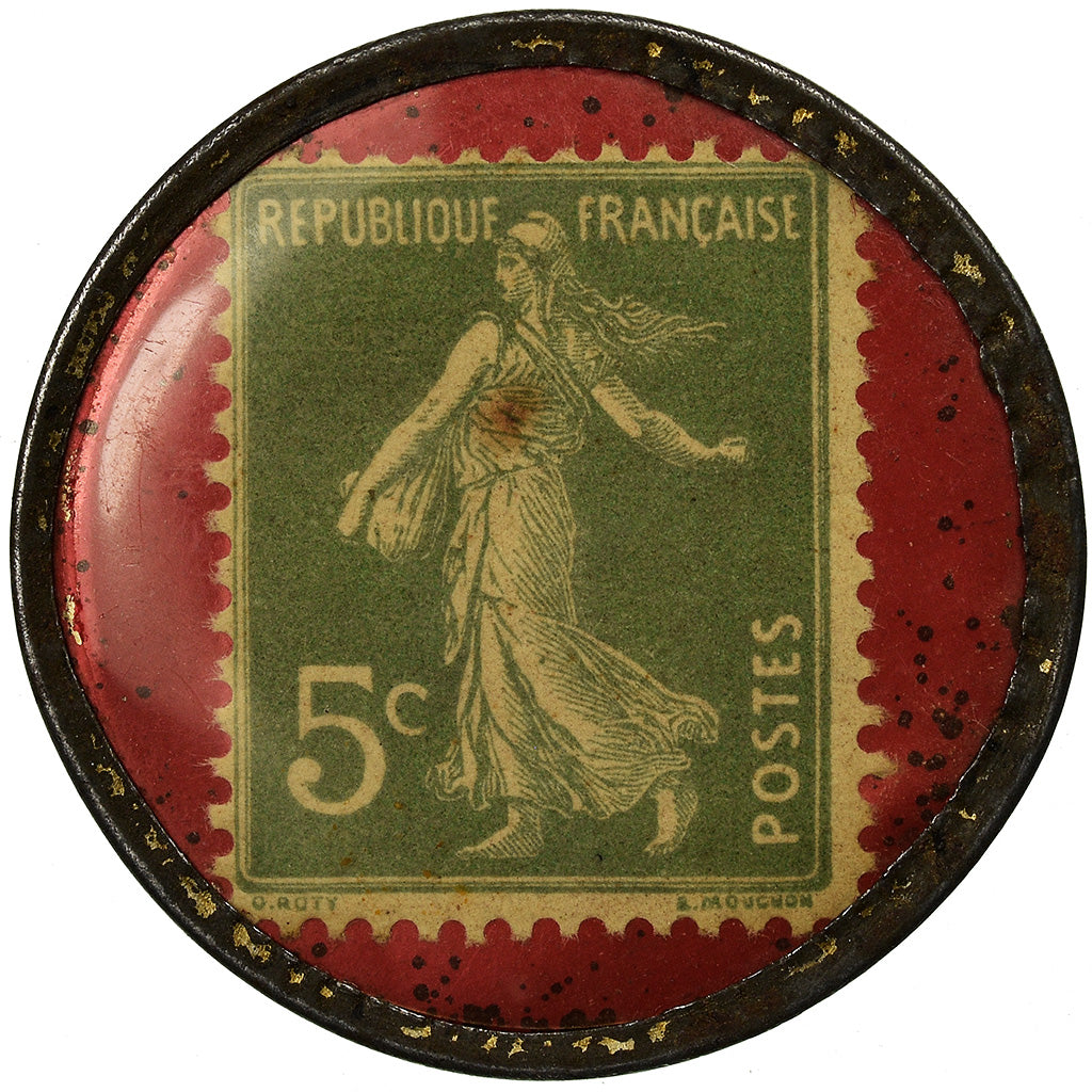 Moneta, Francja, Comptoir L.Vaisse, Paris, 5 Centimes, Undated, Timbre-Monnaie