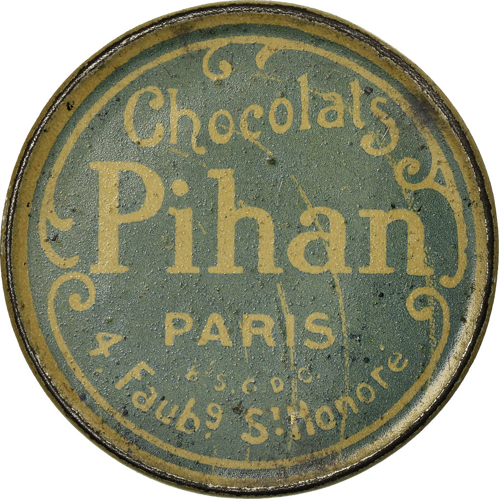 Coin, France, Chocolats Pihan, Paris, 25 Centimes, Timbre-Monnaie, AU(55-58)