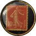 Coin, France, Charbons Lecluselle Becquart Lille, 10 Centimes, Timbre-Monnaie