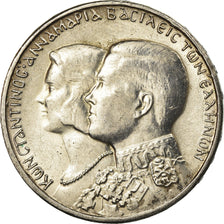 Coin, Greece, Constantine II, 30 Drachmai, 1964, AU(55-58), Silver, KM:87